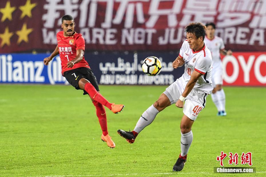 2018亚冠联赛:广州恒大5比3逆转战胜济州联