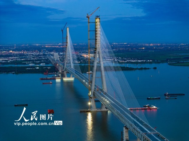 建设中的常泰长江大桥【4】