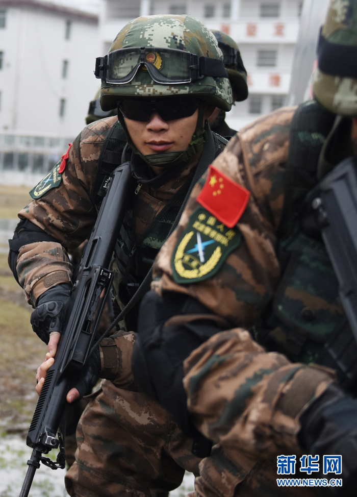 中国武警十大反恐部队图片