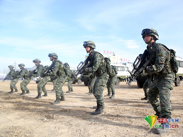 武警北京总队执勤第九支队紧贴实战练精兵