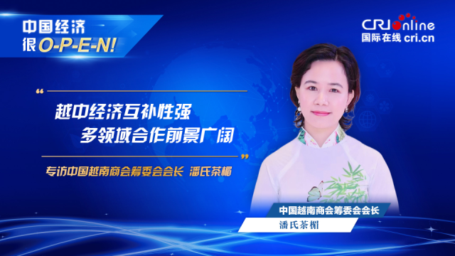 【中国经济很O-P-E-N!】中国越南商会筹委会会长：越中经济互补性强 多领域合作前景广阔_fororder_越南